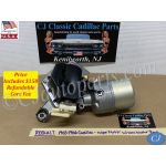 REBUILT 1965-1966 CADILLAC DEVILLE ELDORADO FLEETWOOD CALAIS WINDSHIELD WIPER MOTOR With NEW WASHER PUMP